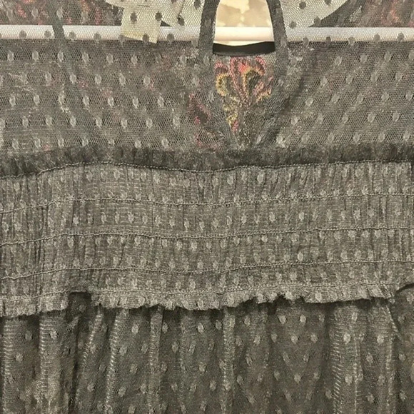 Anthropologie Maeve Samara mesh floral embroidered‎ dress size small - Picture 5 of 9